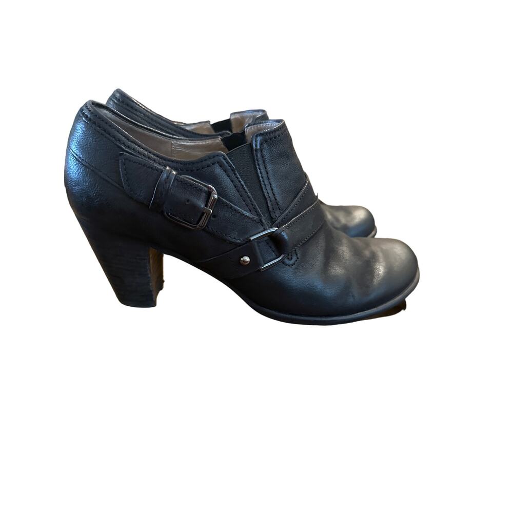 Women’s Gabor Black Leather Shoes  Size 9. Corpcore Officewear
